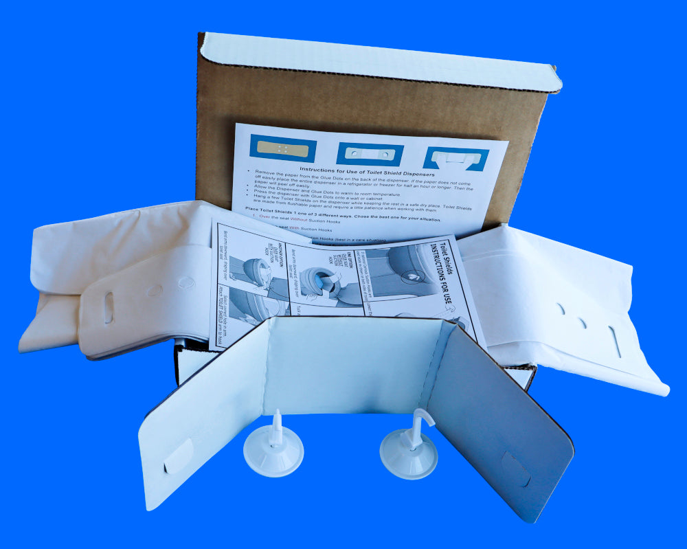 Flushable Toilet Shield Starter Kit